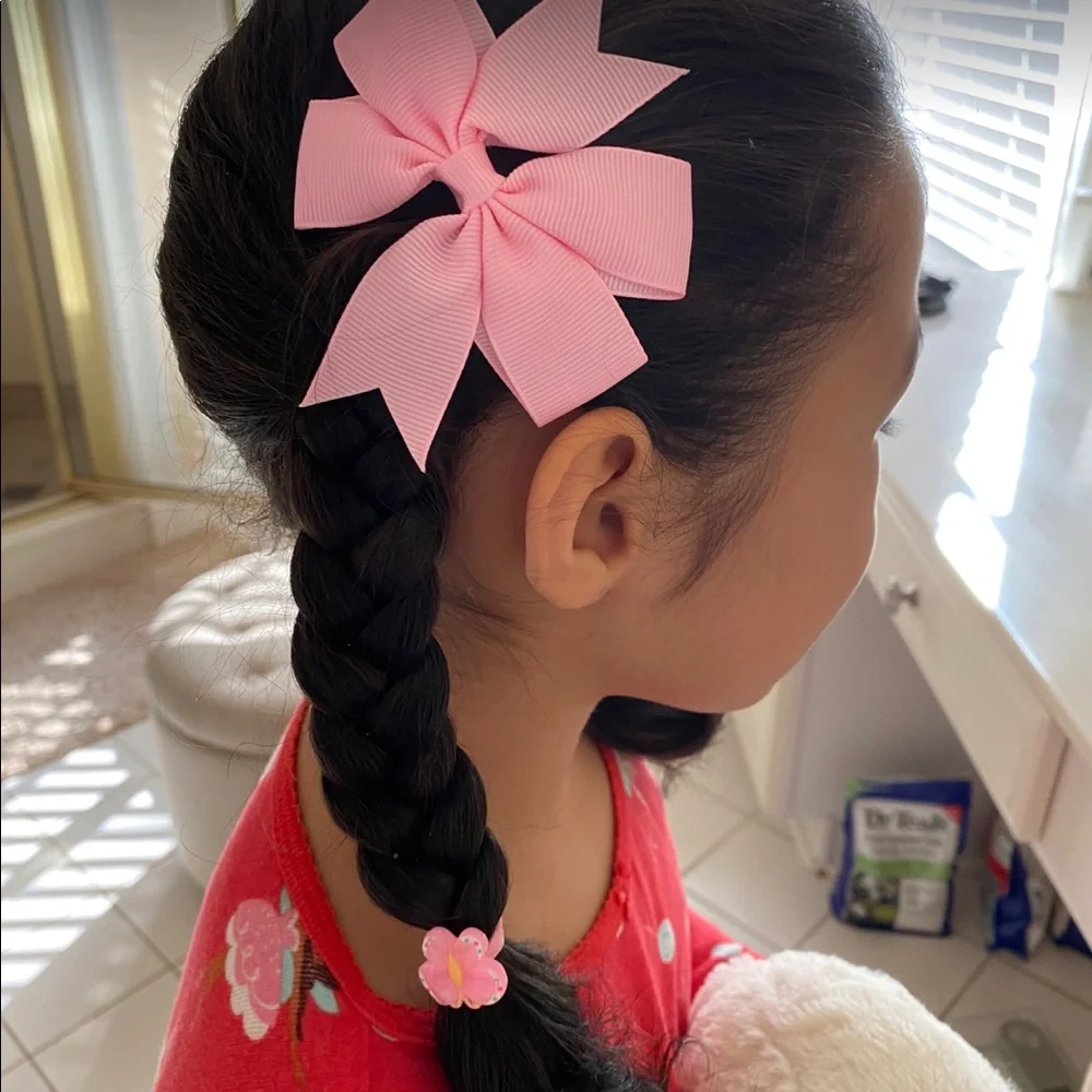 COPY - NWT 40Piece 3 Inch Boutique Grosgrain Ribbon Pinwheel Hair Bows Alligato…